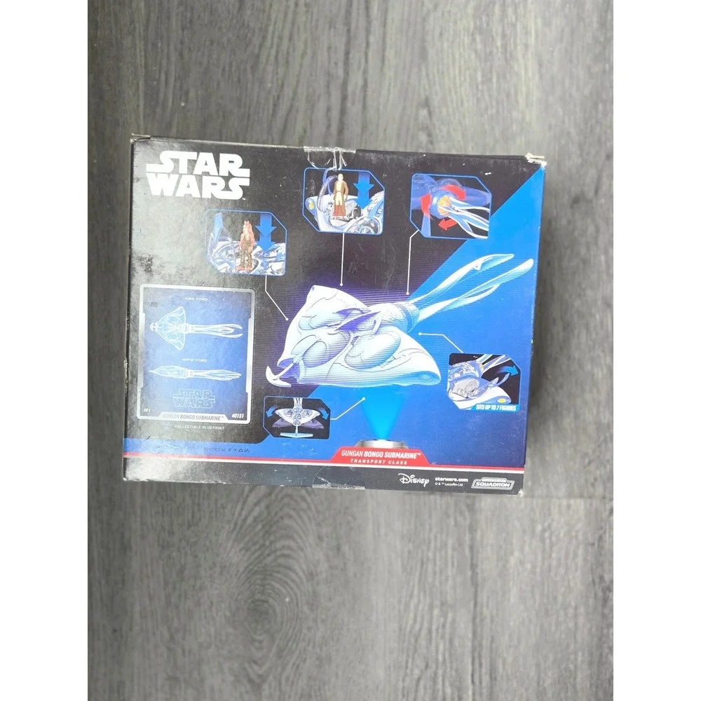 Star Wars‎ Micro Galaxy Squadron Gungan Bongo Submarine!